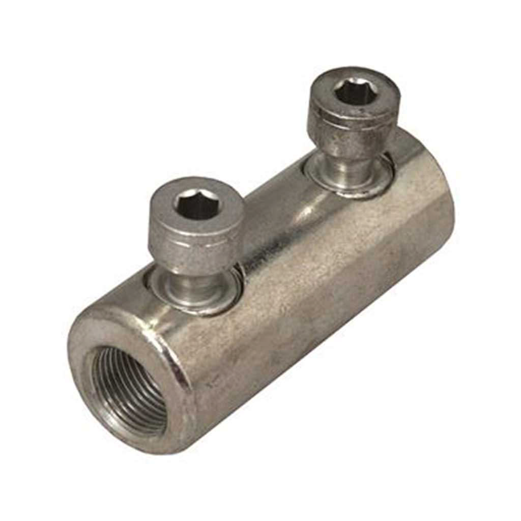 Aluminium schroefverbinders met tussenschot