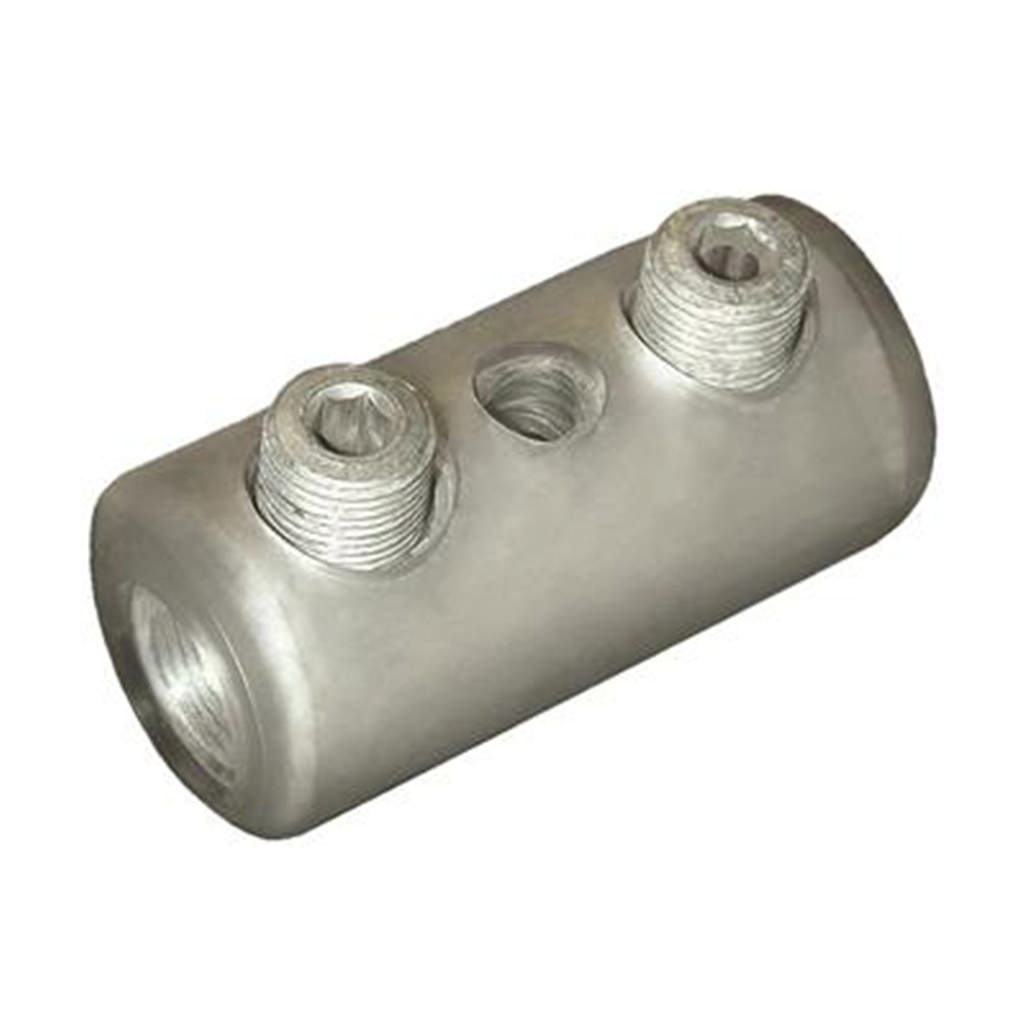 Aluminium schroefverbinders met geïsoleerde schacht met tussenschot