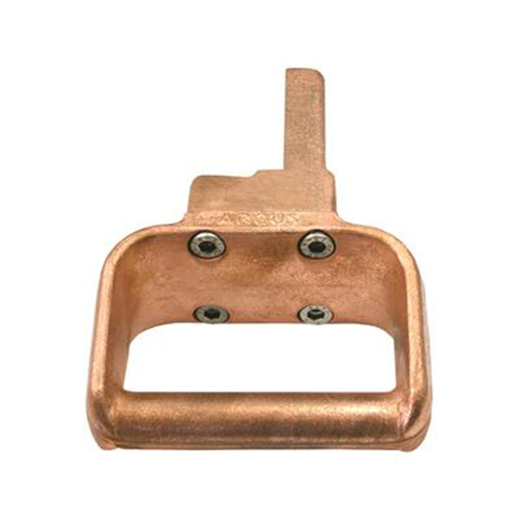 Vast aardingspunt voor vlakke geleider van 10 x 60mm