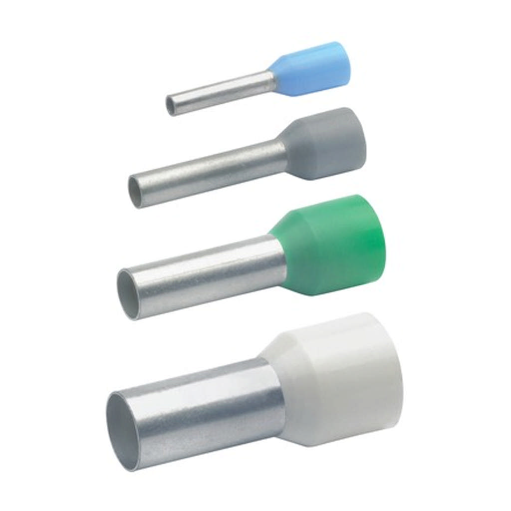 Geïsoleerde adereindhulzen volgens DIN met Easy-Entry, Franse kleurencode