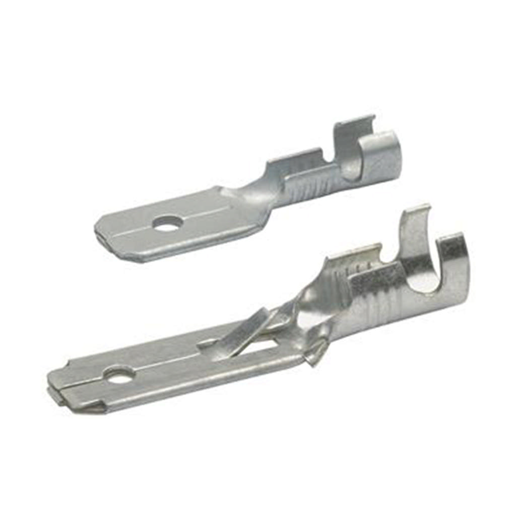 Mannelijke vlakstekkers