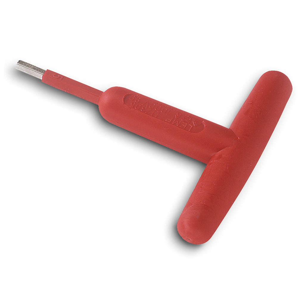 6-kant T-sleutel 115mm geïsoleerd