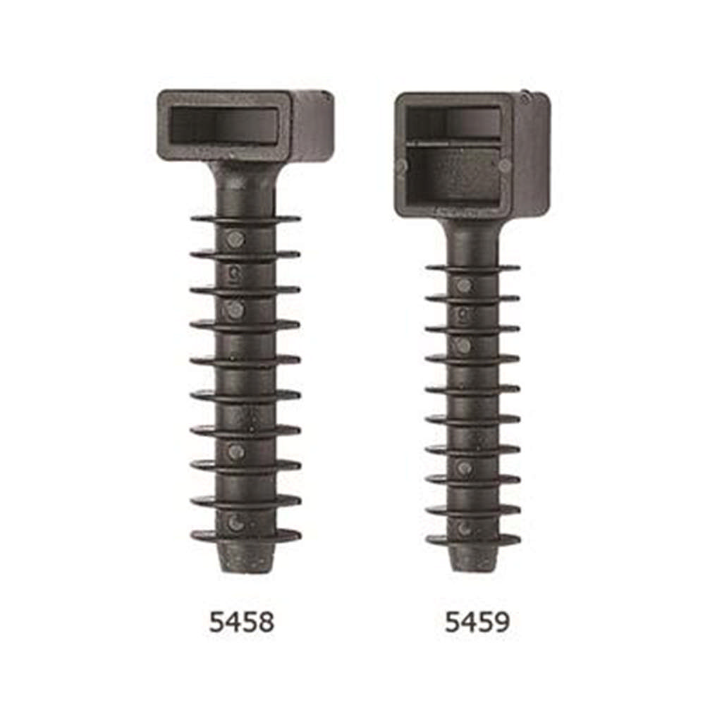 Bevestigingspluggen voor kabelbinders