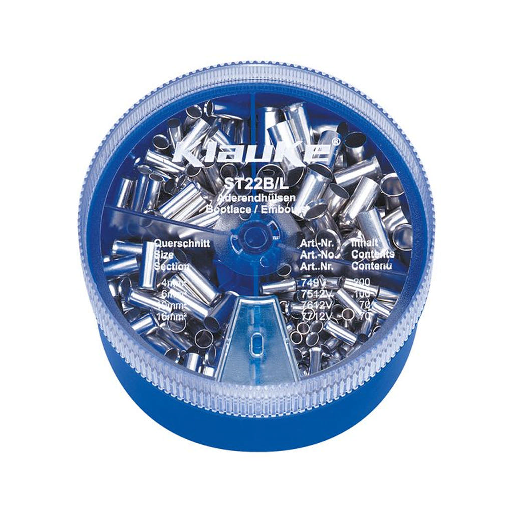 ST22B - Doos met niet-geïsoleerde hulzen 4 - 16mm²