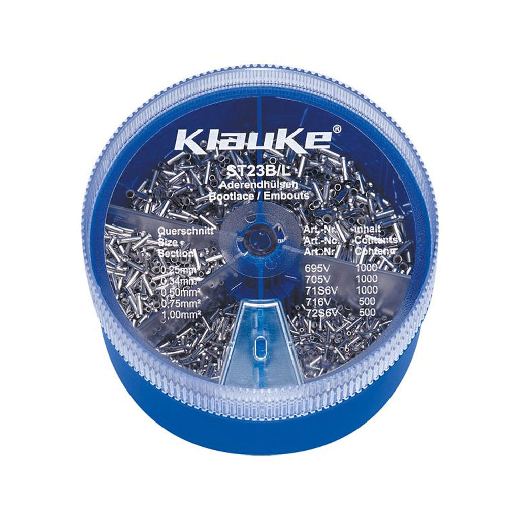 ST23B - Doos met niet-geïsoleerde hulzen 0.25 - 1mm²