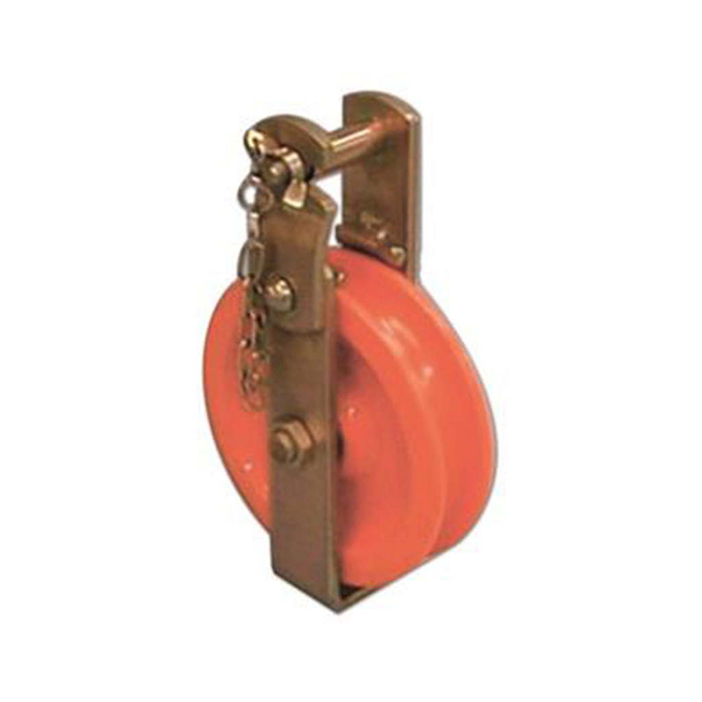 Katrol voor bovenleidingsgeleiders 150mm