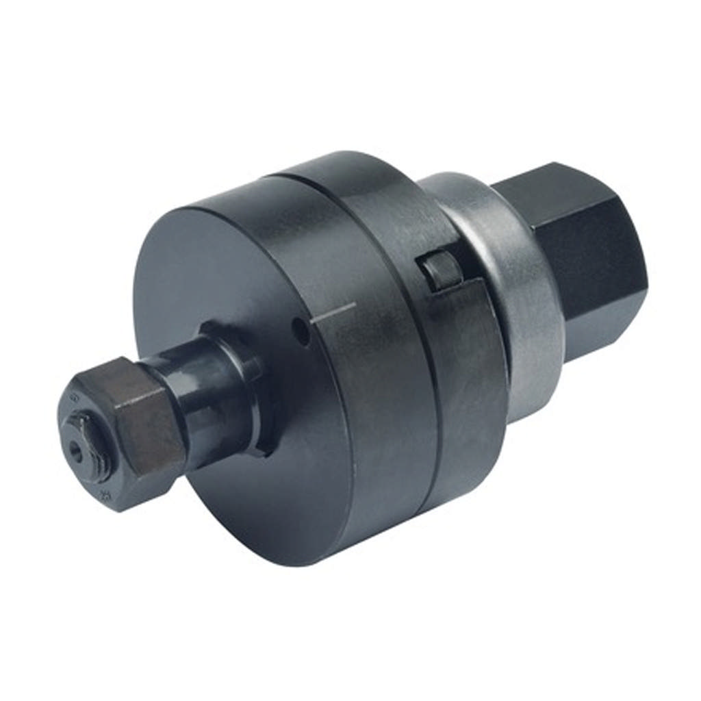 Ronde pons met vier schakelnokken - compleet