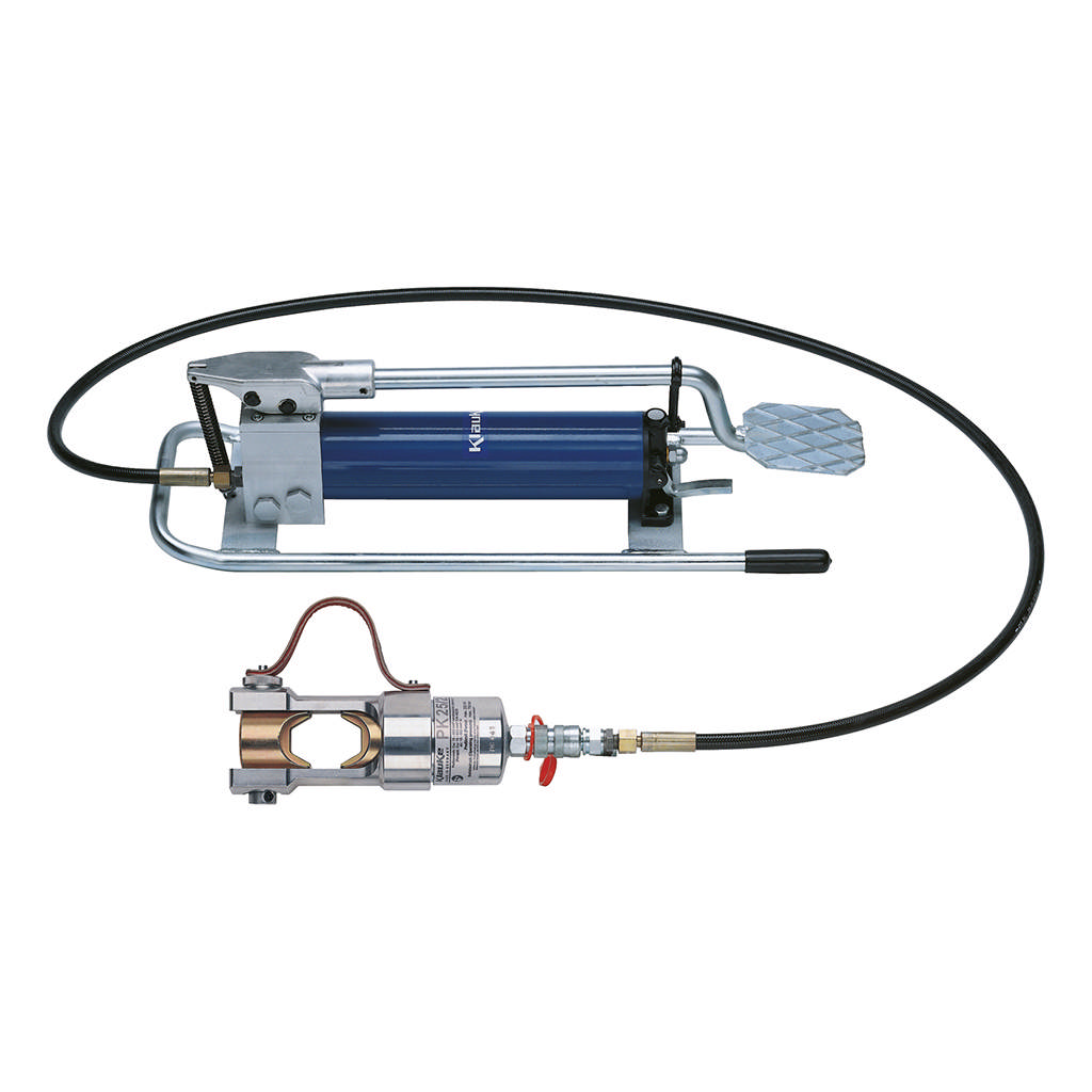 HK25/2 - Perskop + hydraulische voetpomp 16 - 625 mm²