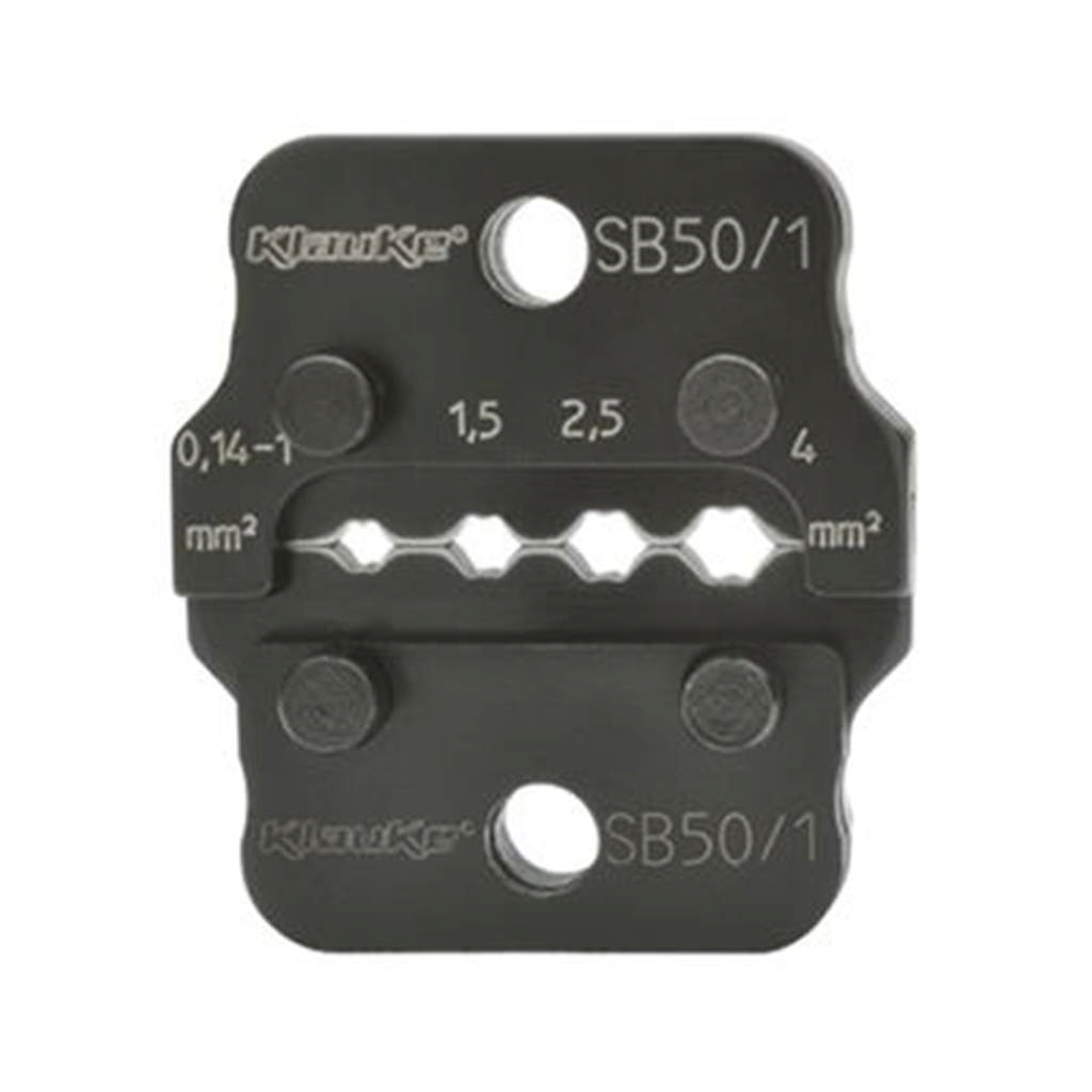 Persmatrijzen SB50 voor coaxiale kabelverbinders en stekkers