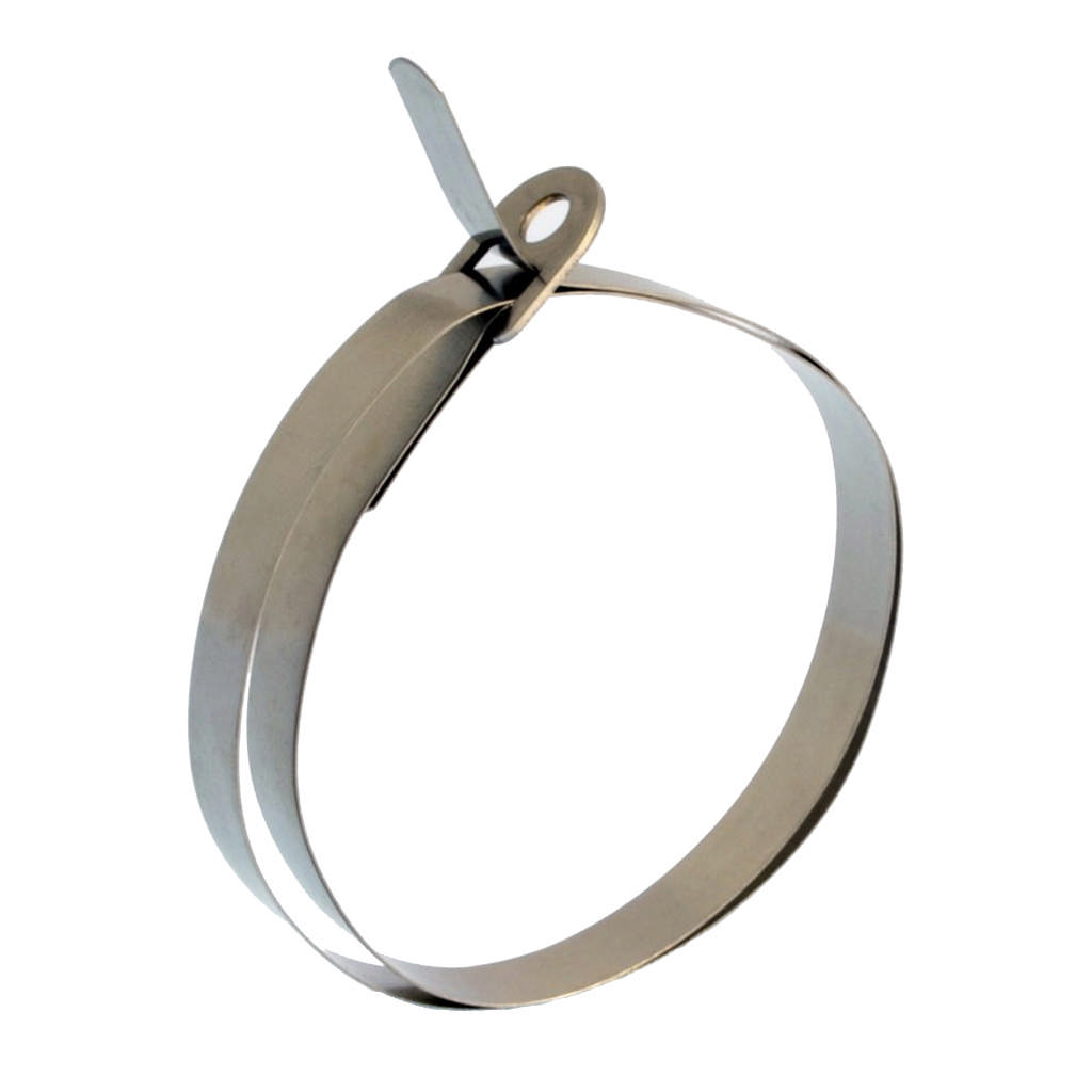 Voorgevormde banden RVS - 8 mm