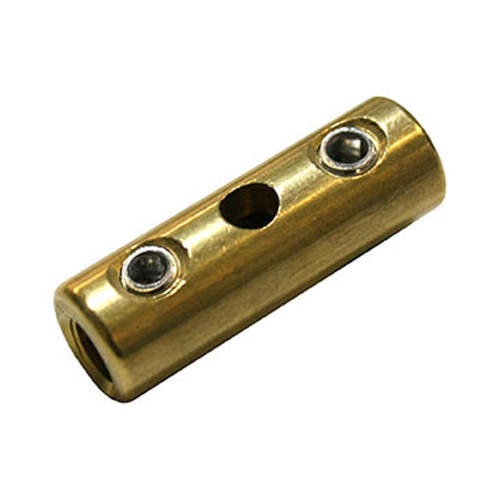 Koperen schroefverbinders zonder tussenschot