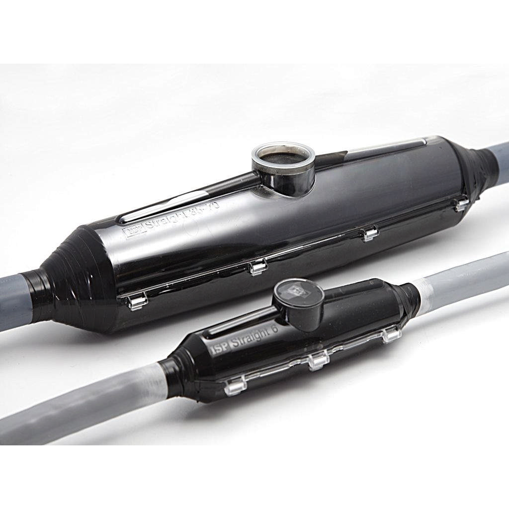 Rechte gietmof met PUR-hars