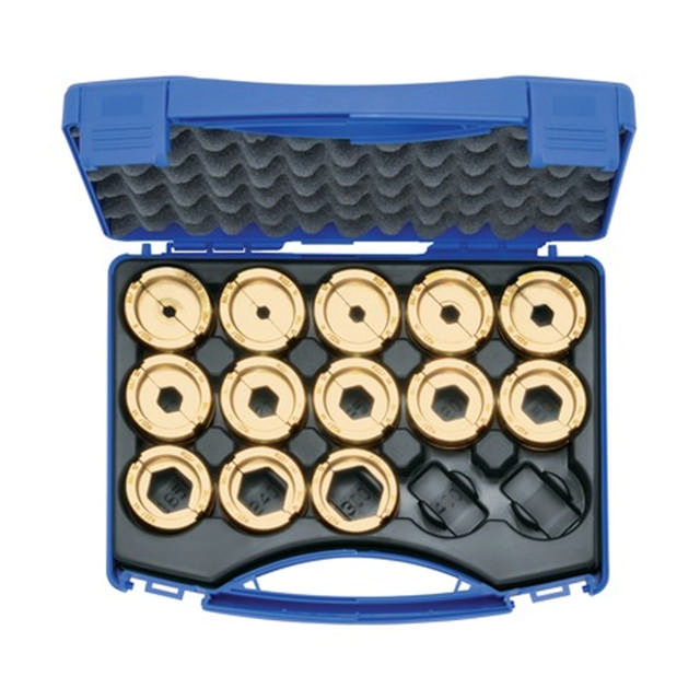 Persmatrijzenset 6-300 mm² R22 in kunststof koffer