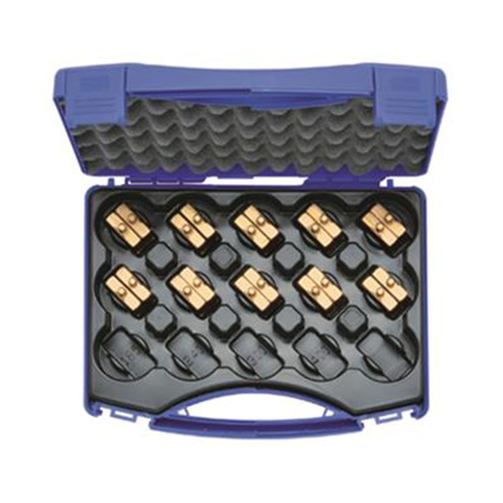 Persmatrijzenset 6-150 mm² HR4 in kunststof koffer, 11-delig