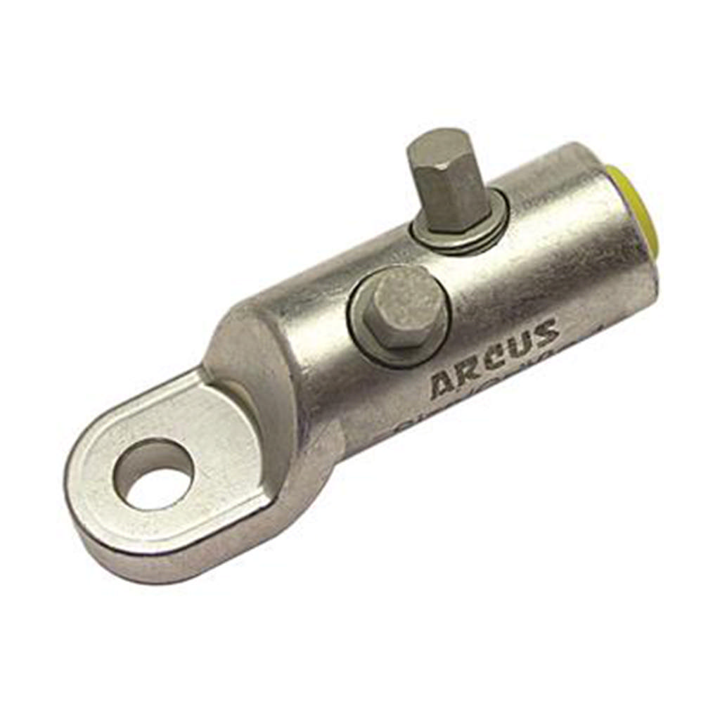 Aluminium schroefkabelschoen met concentrisch design en slimme contactschroef