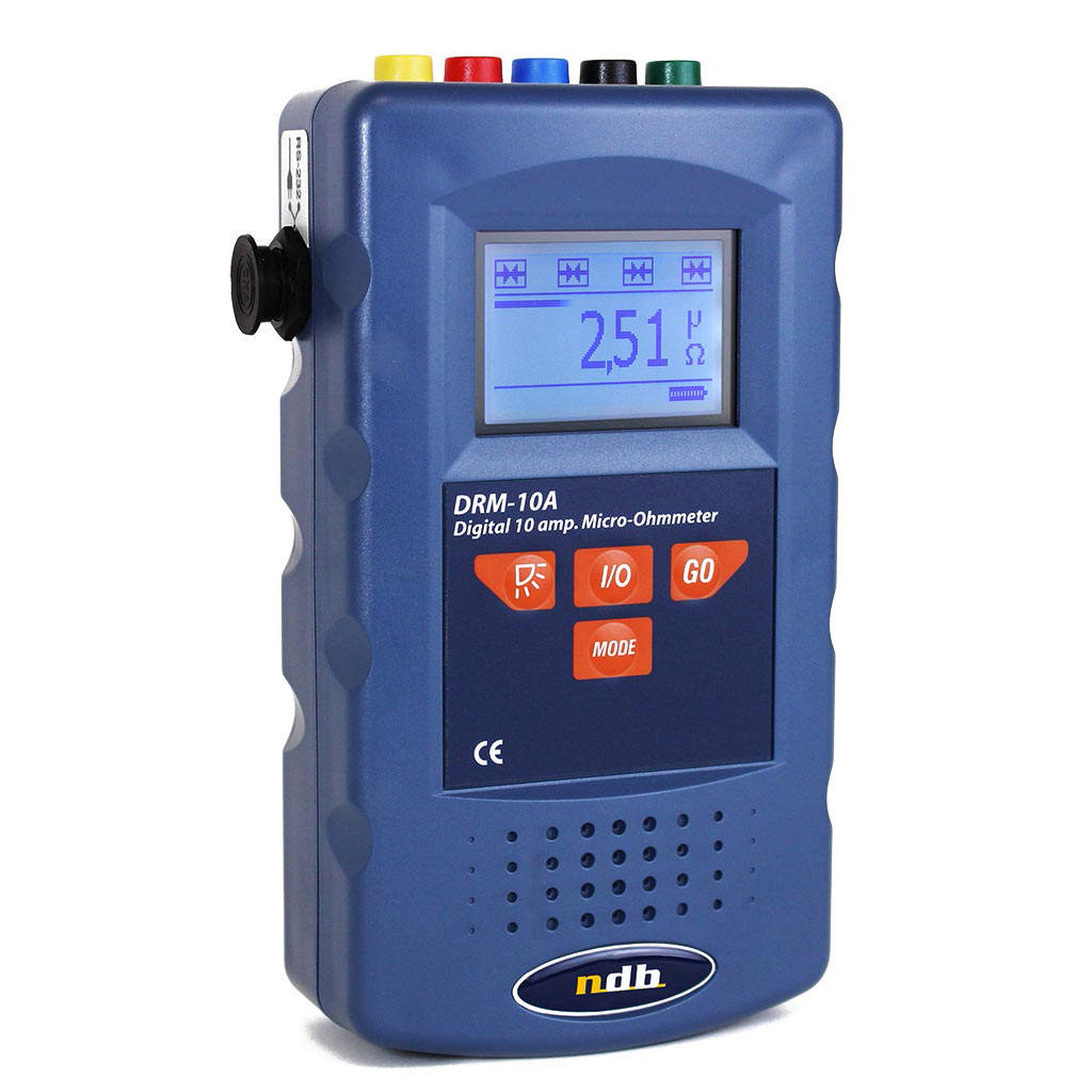 DRM-10A™ - digitale micro-ohmmeter hoge precisie