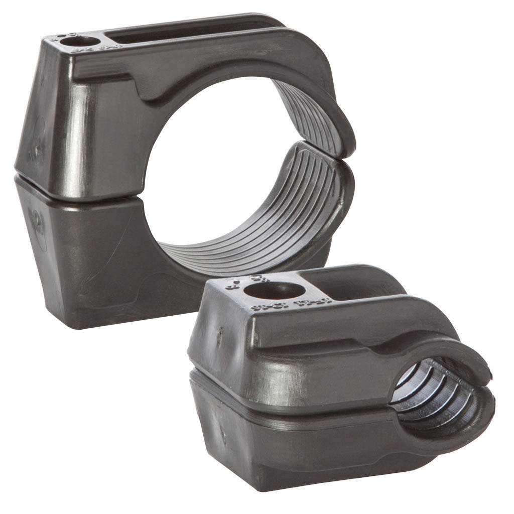 1F Kabelbeugel met één bevestigingspunt (Niet-metalen)