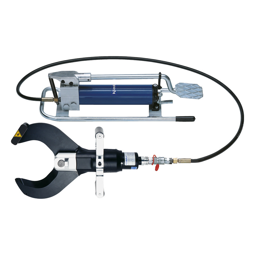 AS120FHP - Hand-hydraulische kabelschaar 120mm + voetpomp