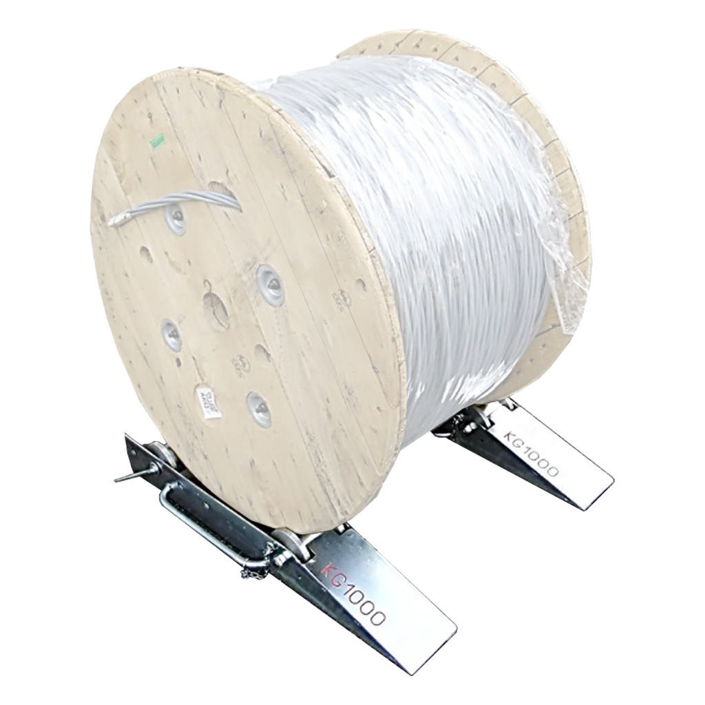 Rollerhouder voor kabelhaspels tot Ø 1200mm