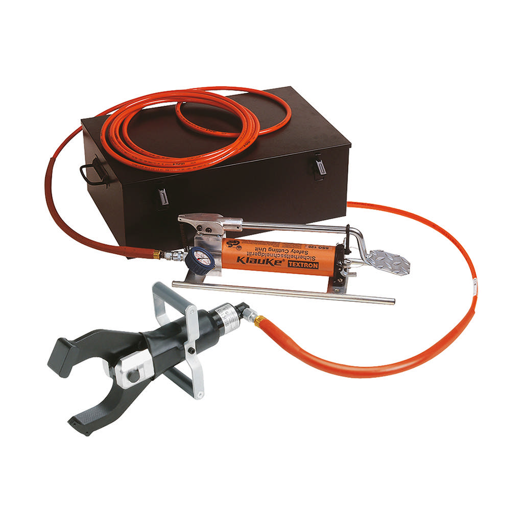 SSG65 - Veiligheidskabelschaar met hydraulische voetpomp 65mm - VDE