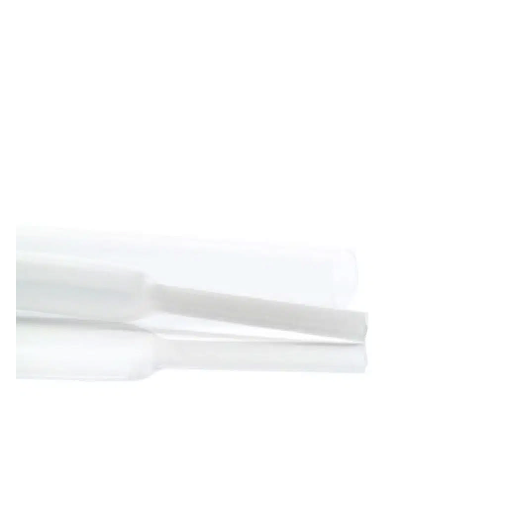 Krimpkousen 1.5:1 Teflon, bestand tegen chemicaliën, transparant