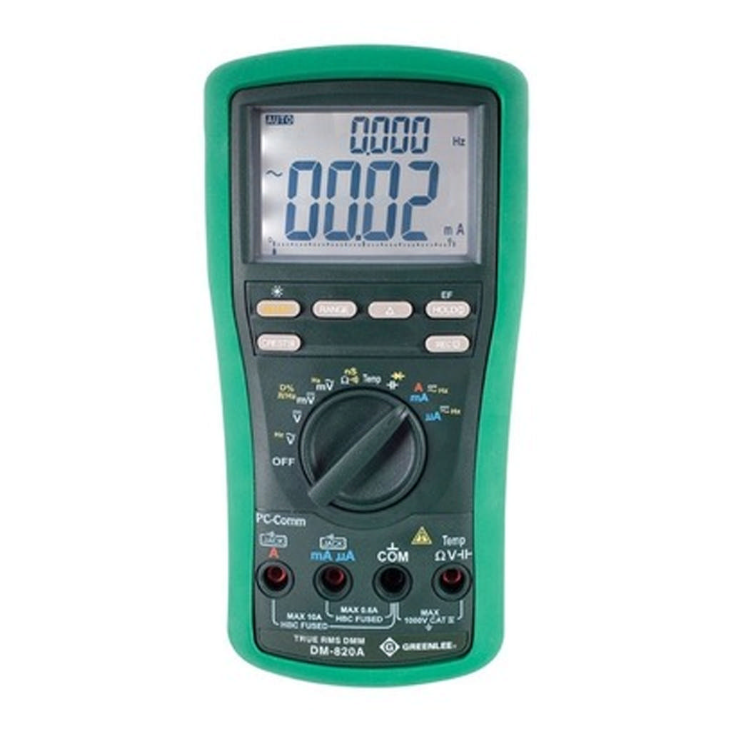 DM-820A - Digitale multimeter 10.000-count, 1000 V / 10 A