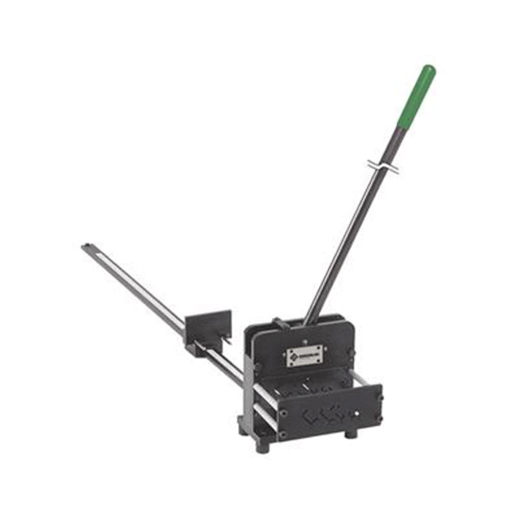 Gereedschap voor snijden en ponsen van DIN-railprofielen