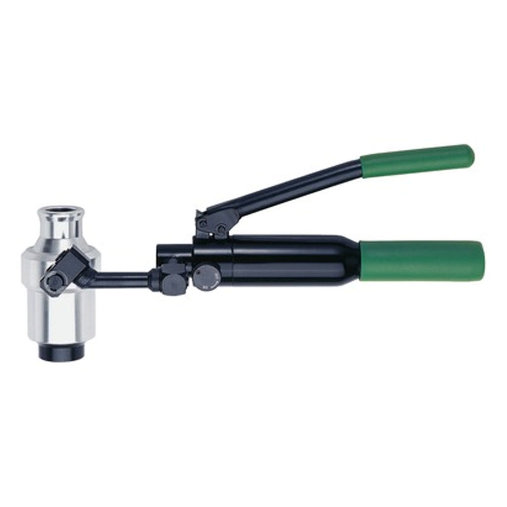 Handhydraulische ponsset met flexibele kop ISO 63