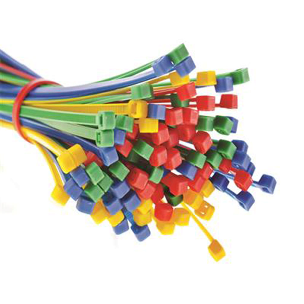 Kabelbinders PA gekleurd voor universeel gebruik