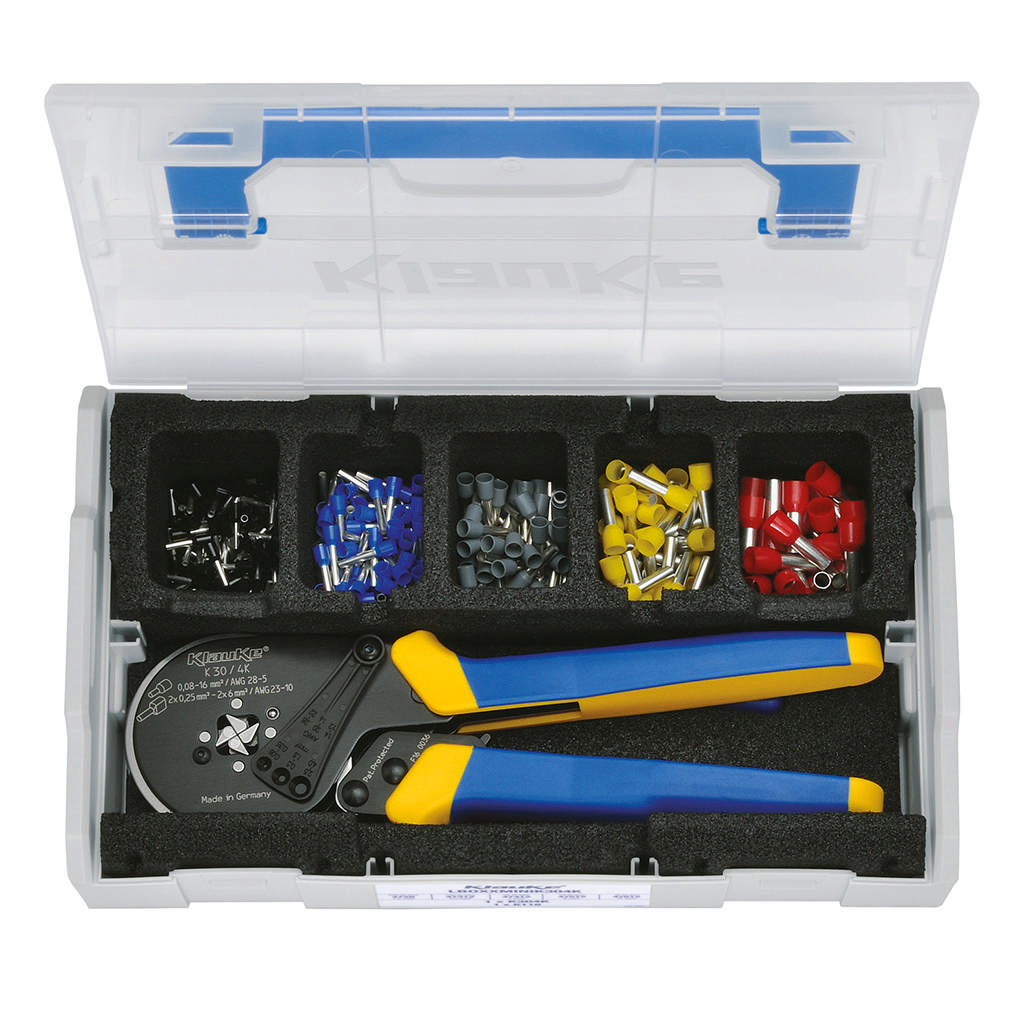 L-BOXX Mini - Koffer met K304K persgereedschap en geïsoleerde adereindhulzen