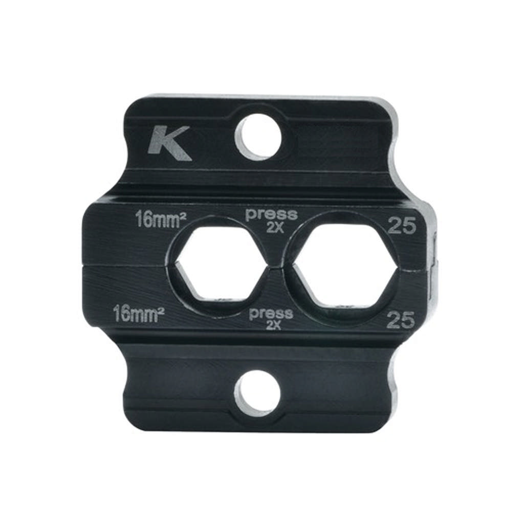 Persmatrijzen NF50 voor kabelschoenen NF