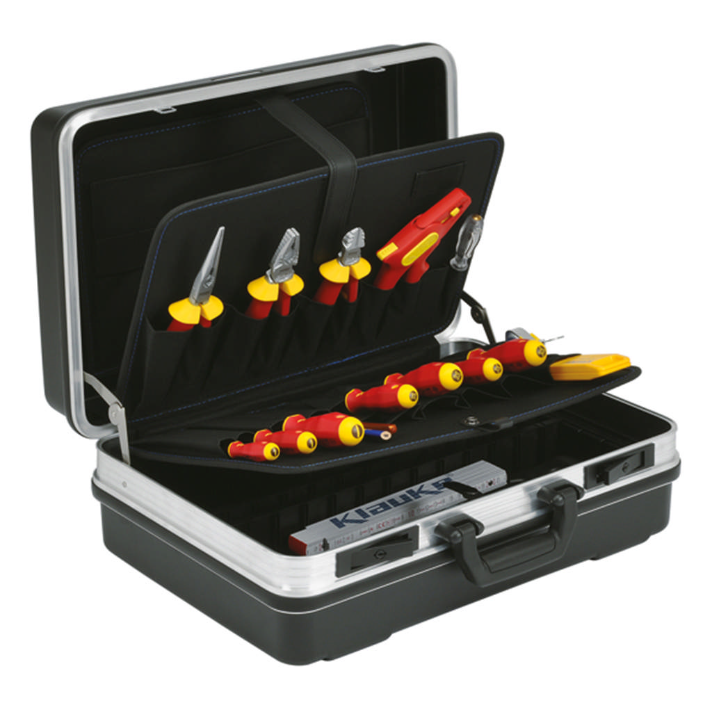 Gereedschapskoffer met geïsoleerd gereedschap VDE, 22-delig