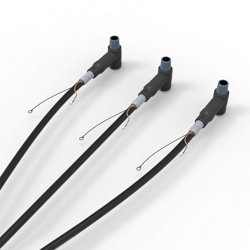 Haakse stekkers 24kV - 630A - Type C