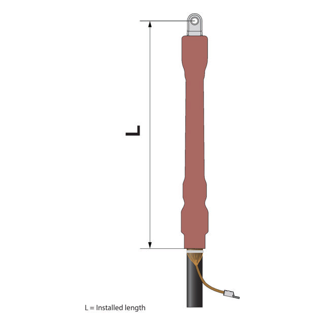 Kit binnen 3x300-630mm² 24kV