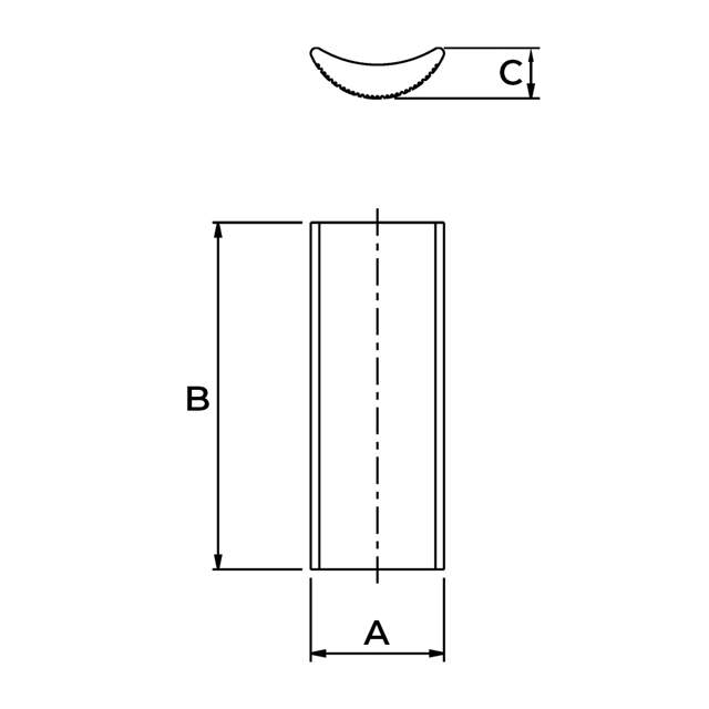 Pièce de remplissage pour manchons à vis SLJ